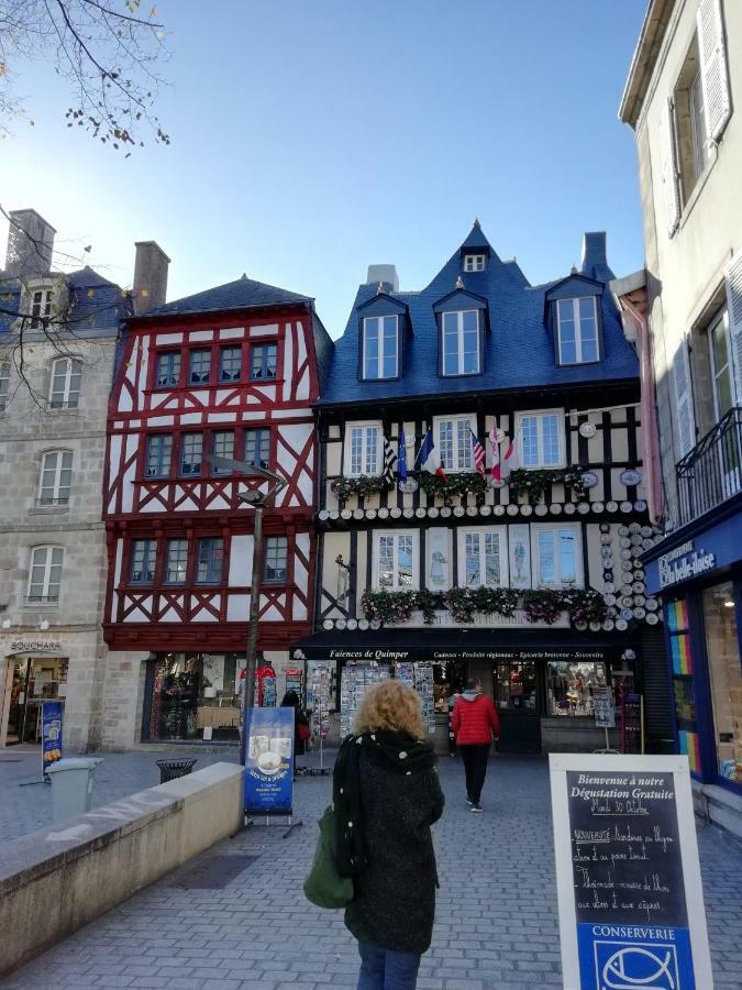 Les Roches Du Cabellou 150M De La Mer Concarneau Exterior foto